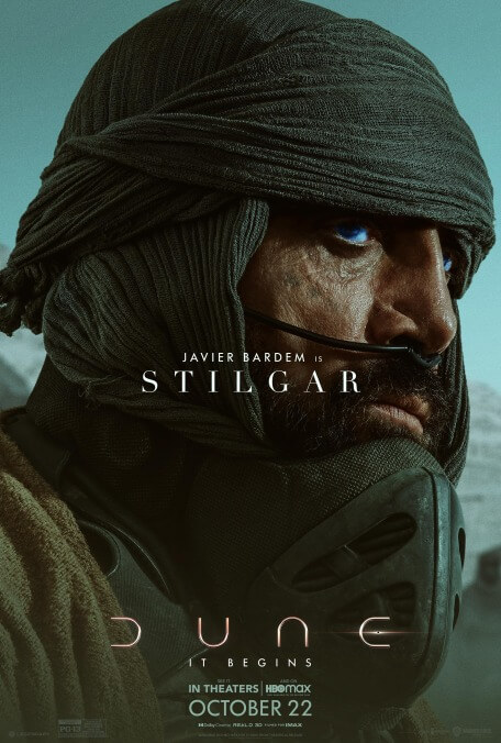 Javier Bardem is Stilgar