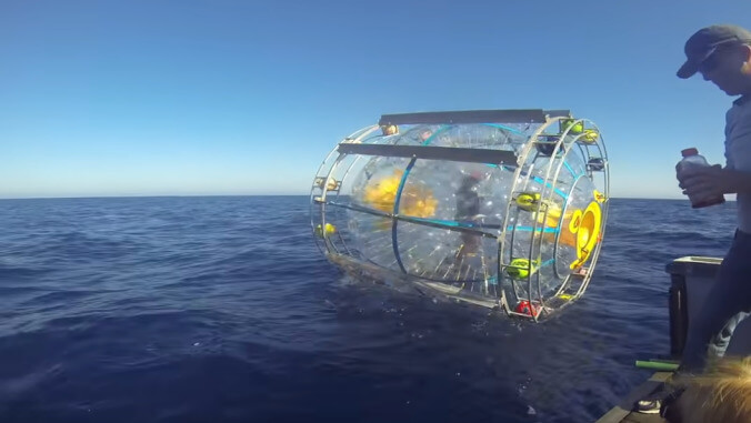 Florida man fails latest attempt to run to New York or Bermuda in self-made floating bubble thing