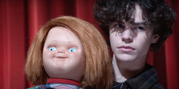 Chucky is dead set on ruining a teenage boy's life in the Chucky series trailer