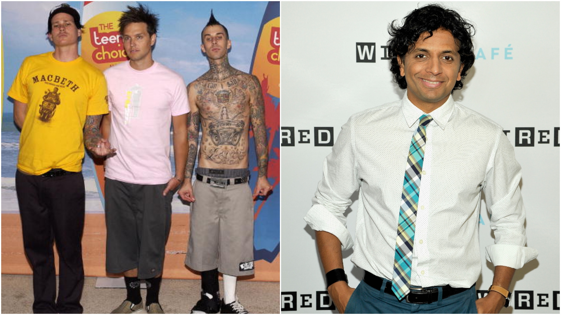 Here’s a twist for you: M. Night Shyamalan considered directing a Blink-182 video