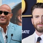 Oh thank god, The Rock and Chris Evans both bathe