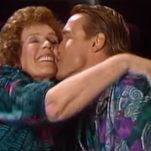 Mrs. Schwarzenegger shares opinions on her son's movies, suggests more smiling in resurfaced clip