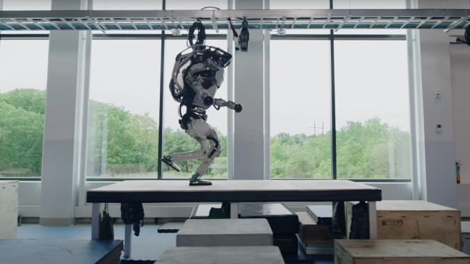 There's nowhere to run and also nowhere to freerun as Boston Dynamics unveils parkour robot