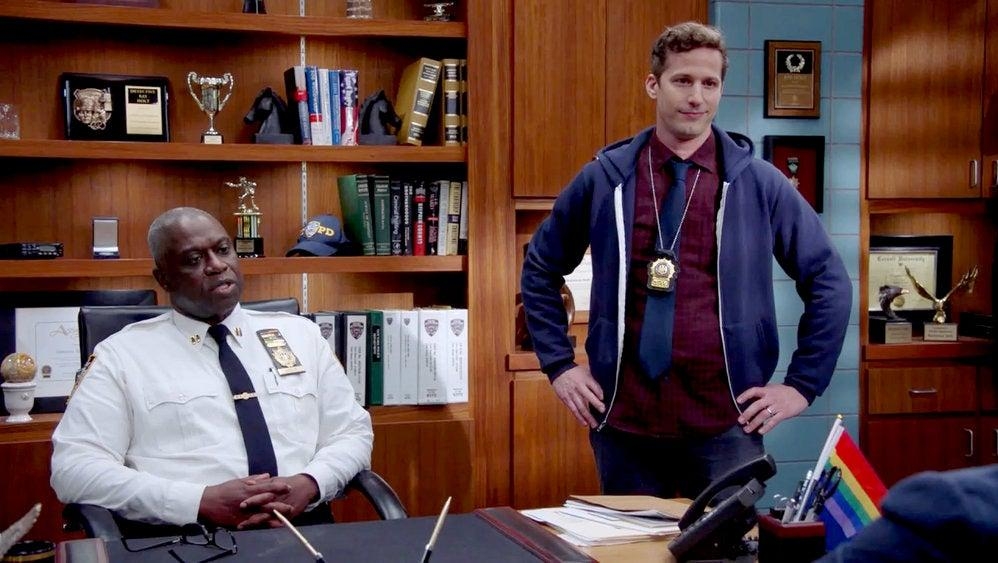 Brooklyn Nine-Nine splits the difference with a novel premise and a tired one