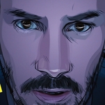 Keanu Reeves and Robert Downey Jr. anchor an animated thriller of sci-fi paranoia