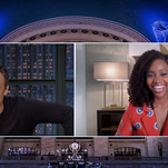 On Late Night, Teyonah Parris isn't going to say Candyman five times, just in case
