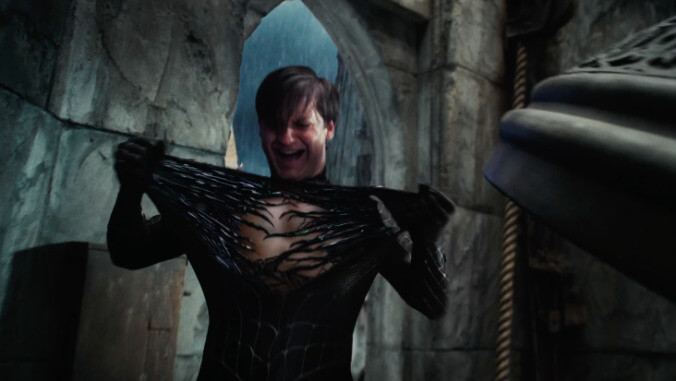 10. Black Suit Spider-man (Tobey Maguire), Spider-Man 3 