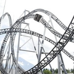 Roller coaster that goes at 