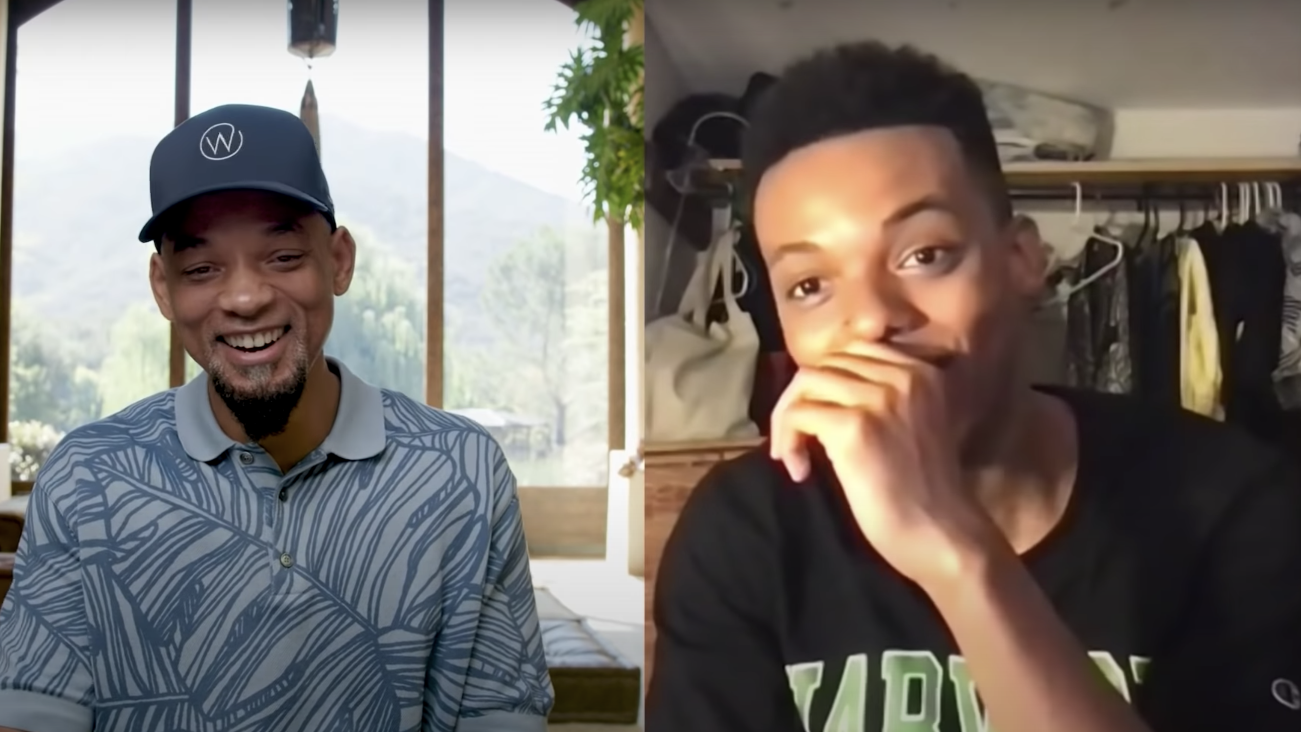 Will Smith passes the title of “Fresh Prince of Bel-Air” to star of Peacock’s dramatic reboot, Jabari Banks