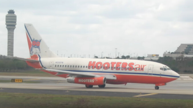 A look back at Hooters' short-lived attempt at running a boob-ified airline