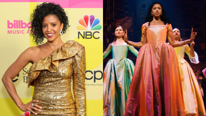 Emmy nominee Renée Elise Goldsberry breaks down her Hamilton performance