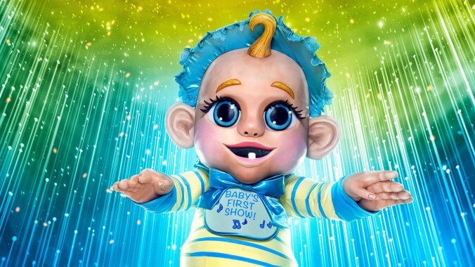 The Masked Singer’s new giant baby costume is the stuff of nightmares