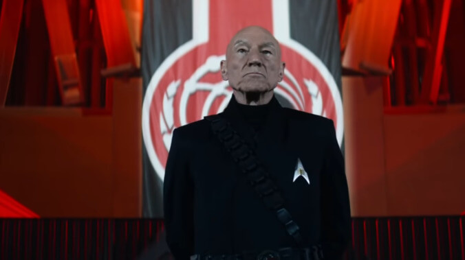 Q turns a bunch of regular people into fascists in this uber-timely Picard teaser