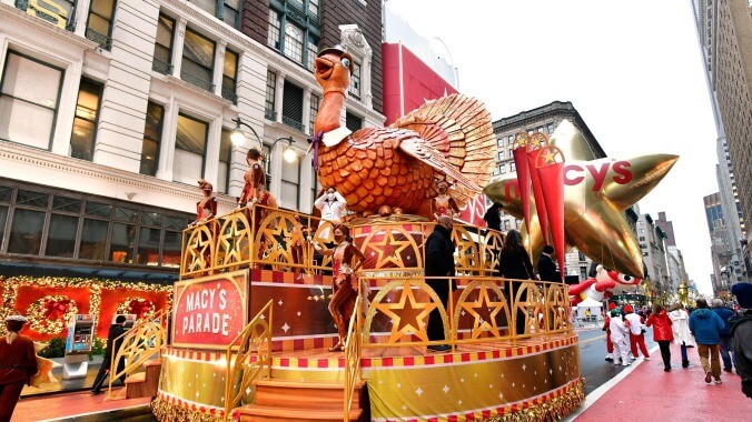 Gobble gobble, the Macy's Thanksgiving Day Parade invites the crowds back