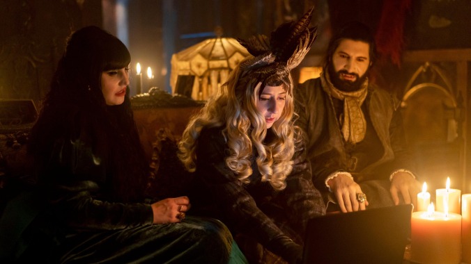 What We Do In The Shadows puts Nadja and Nandor to work