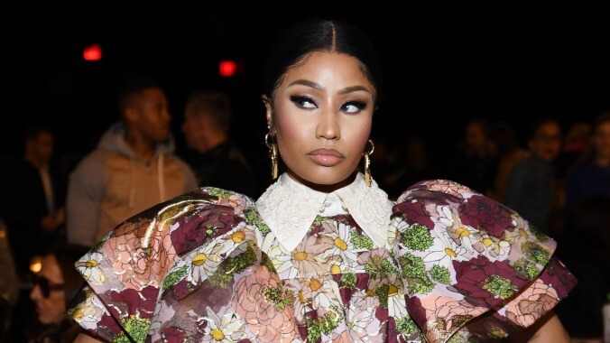 Nicki Minaj wasn't at the Met Gala because her cousin's friend's balls are swollen