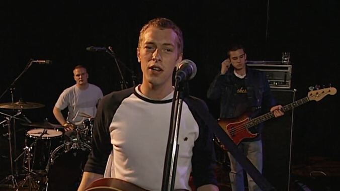 Watch a young Coldplay perform on the day 