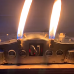 Here, for your consideration, is a Nintendo 64 that plays metal music and breathes fire