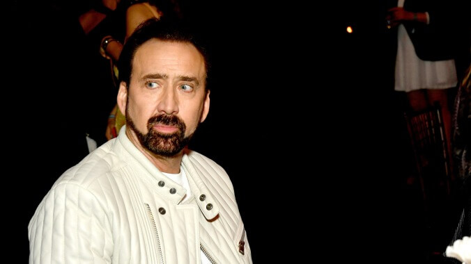 Nicolas Cage refuses to watch himself in the 