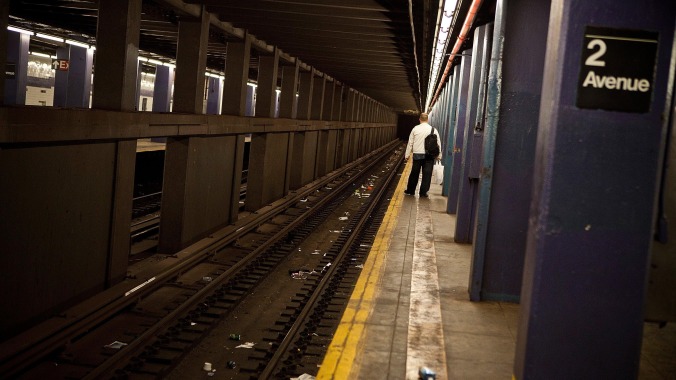 Citi Bike hit by subway train in some kind of half-assed metaphor for public transit