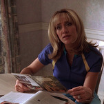 Edie Falco reprised her role as Carmela in The Many Saints Of Newark but the scene got cut