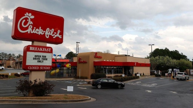 Website risks eternal damnation by re-selling Chick-fil-A sandwiches on Sunday