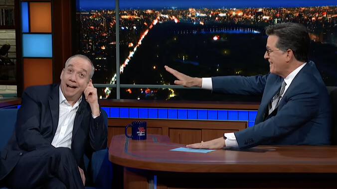 Stephen Colbert loved Paul Giamatti's Broadway debut, doesn't remember Paul Giamatti being in it