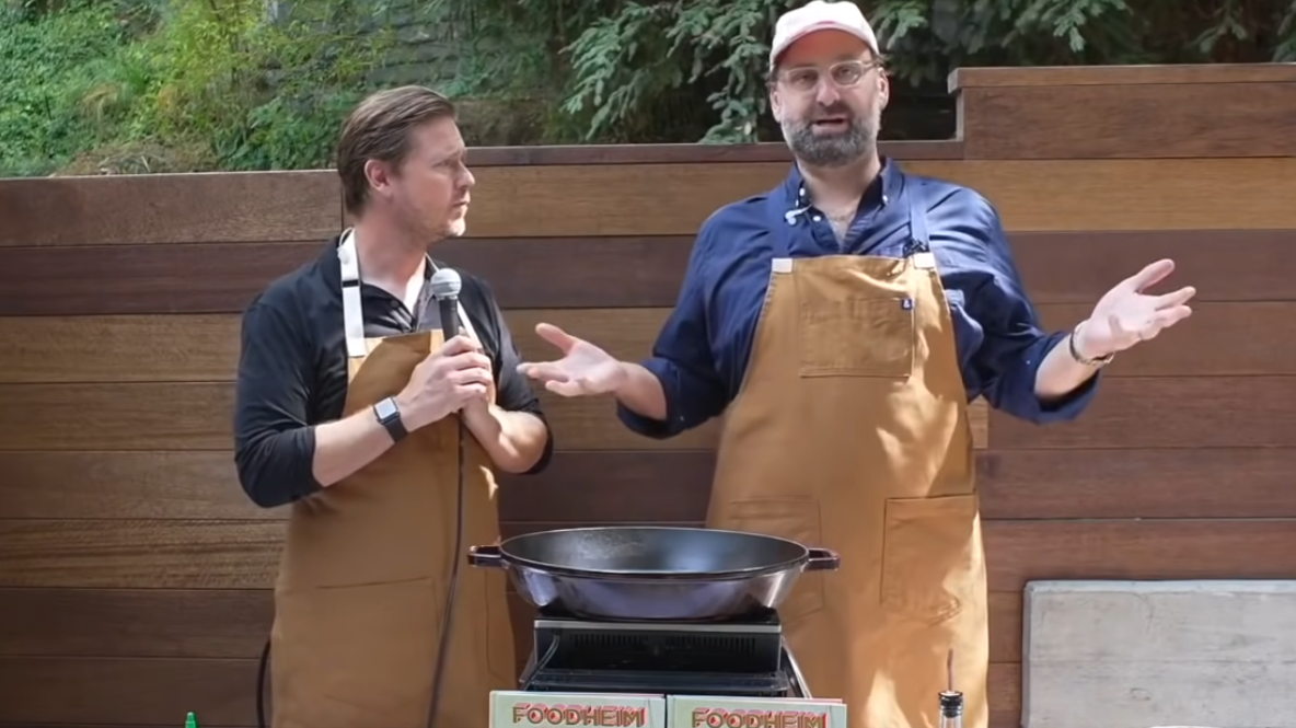 Tim and Eric reunite on Office Hours to smash some burgs and plug Eric’s new cookbook