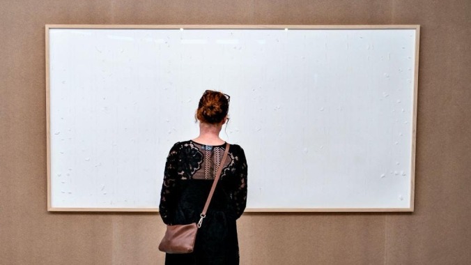 Danish artist accepts $84,000 commission, unveils blank canvases titled 