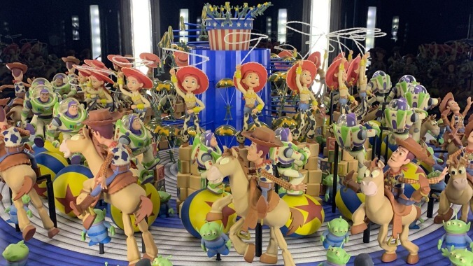 The 3D Toy Story zoetrope