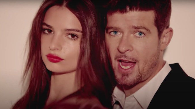 Emily Ratajkowski says Robin Thicke drunkenly groped her on the 