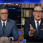Banned from Fox News, John Lithgow's Rudy Giuliani stumbles onto The Late Show