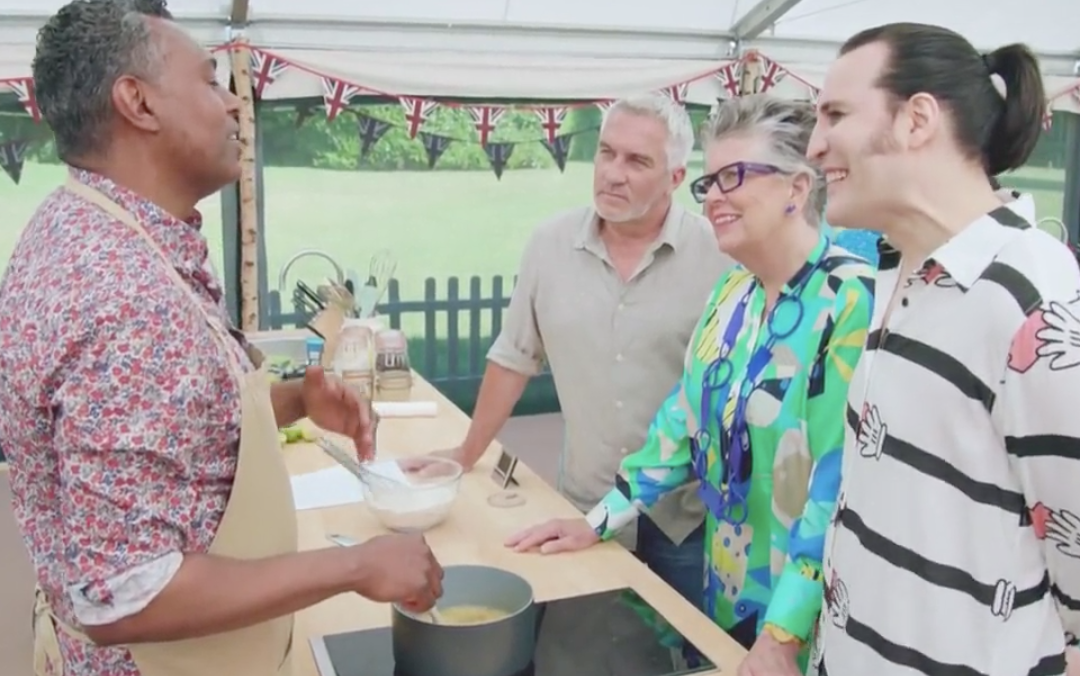 The Great British Bake Off  turns up the heat for a stress-inducing “Biscuit Week”