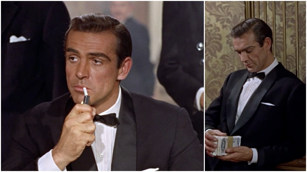Sean Connery’s introductory tuxedo in Dr. No (1962)