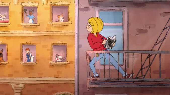 Beanie Feldstein and Jane Lynch star in this very cute trailer for Apple's Harriet The Spy cartoon