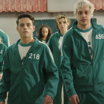 Rami Malek and Pete Davidson play the Squid Game on SNL