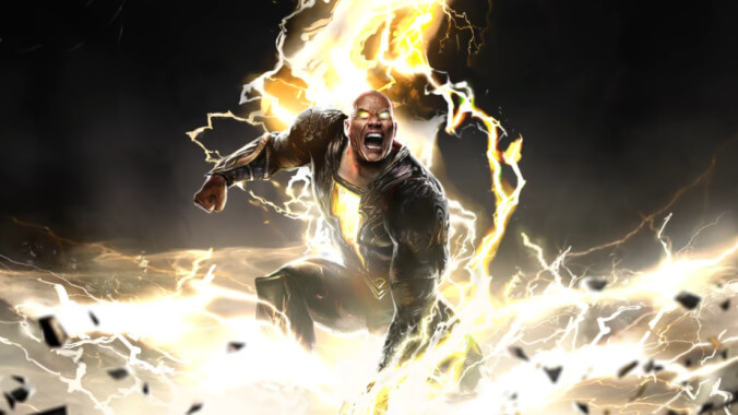 Dwayne Johnson kills the hell out of some dudes in the first Black Adam footage