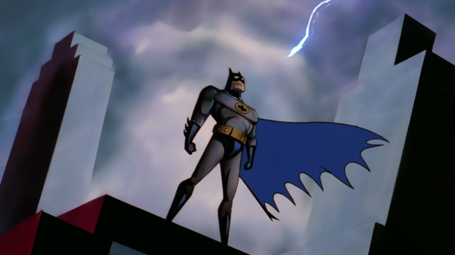 Enjoy the tonal whiplash of The Batman‘s trailer remade with clips from Batman: The Animated Series