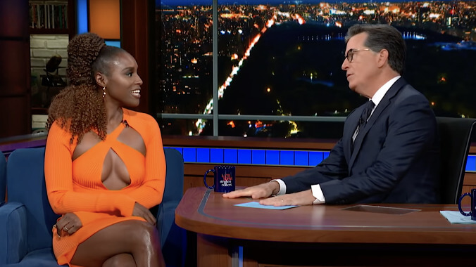 Issa Rae promises Stephen Colbert Insecure won't Game Of Thrones its finale