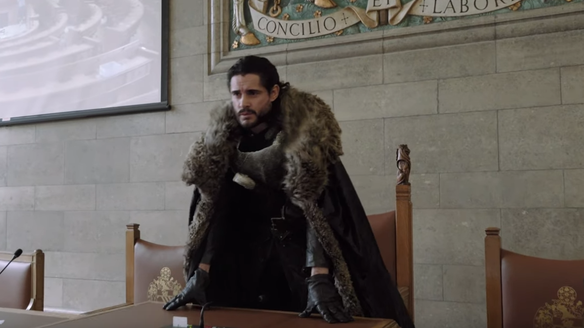 “Manchester Jon Snow” promotes COVID safety in vaccine PSA telling city that winter is coming