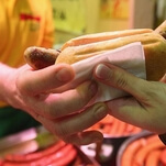 Halloween becomes properly scary with introduction of candy corn-stuffed bratwurst