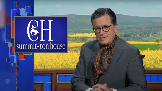 Screw Goop—spend your new age mad money at Stephen Colbert's conclave for rich suckers