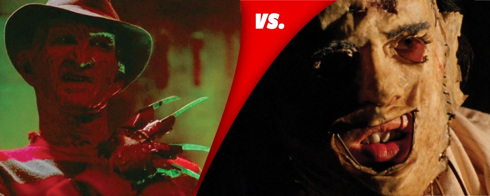 Our slasher franchise Final Four: Nightmare vs. Chain Saw and Halloween vs. Scream
