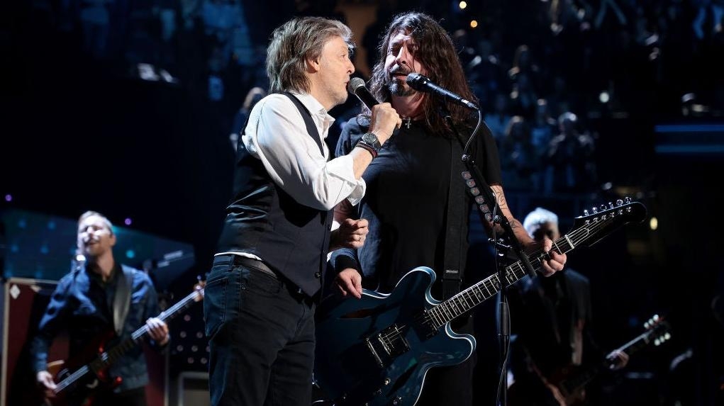 Foo Fighters and Paul McCartney played “Get Back” at the Rock And Roll Hall Of Fame induction