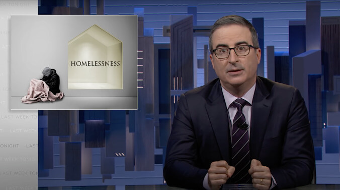 From NIMBY to criminalized napping, John Oliver hits anti-homeless policies where they live