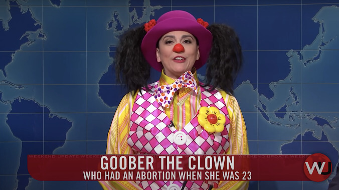 Cecily Strong clowns Texas Republicans' anti-abortion push on Saturday Night Live