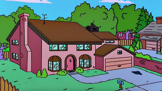 Today's real estate market pins The Simpsons house at $450,000