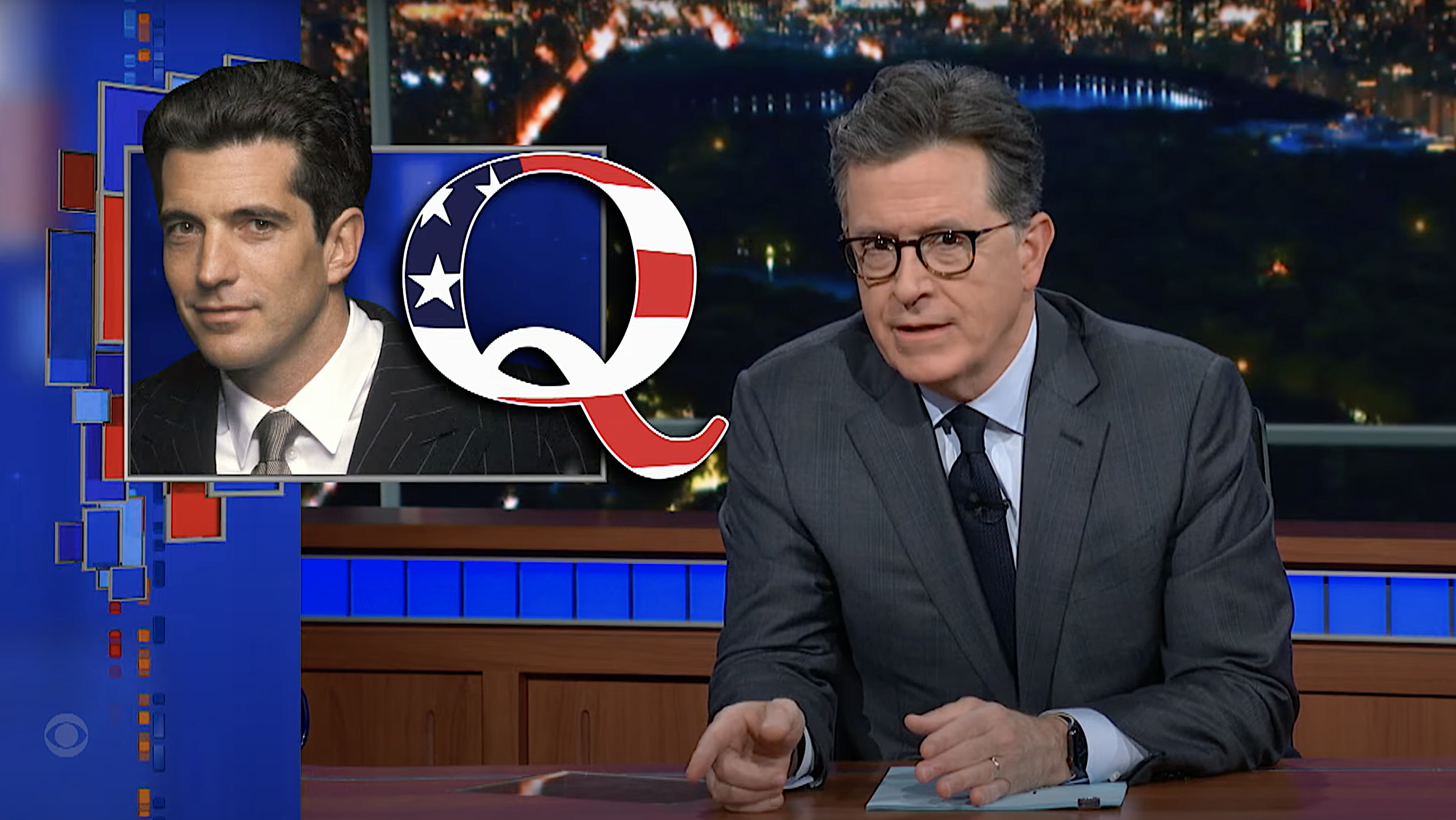 Stephen Colbert questions QAnon cultists’ latest cuckoo conspiracy