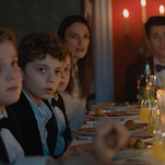 Keira Knightley and Matthew Goode anticipate the end of the world with an epic Christmas bash in Silent Night trailer