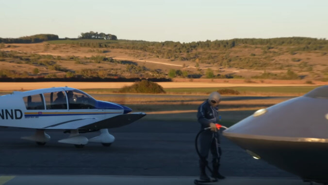 A French prankster (and definite misinformation agent) faked UFO sightings and landings